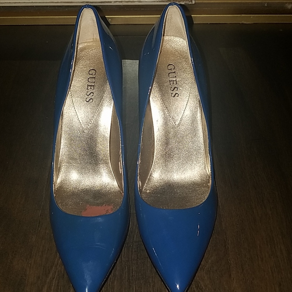 Blue heels